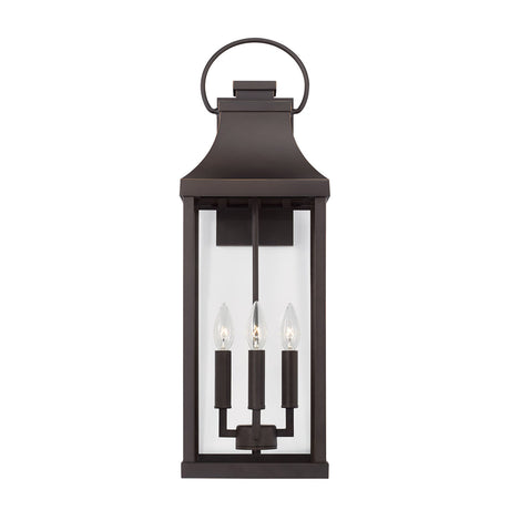Ainsley Outdoor Wall Light, Extra Large 27" Oiled Bronze
