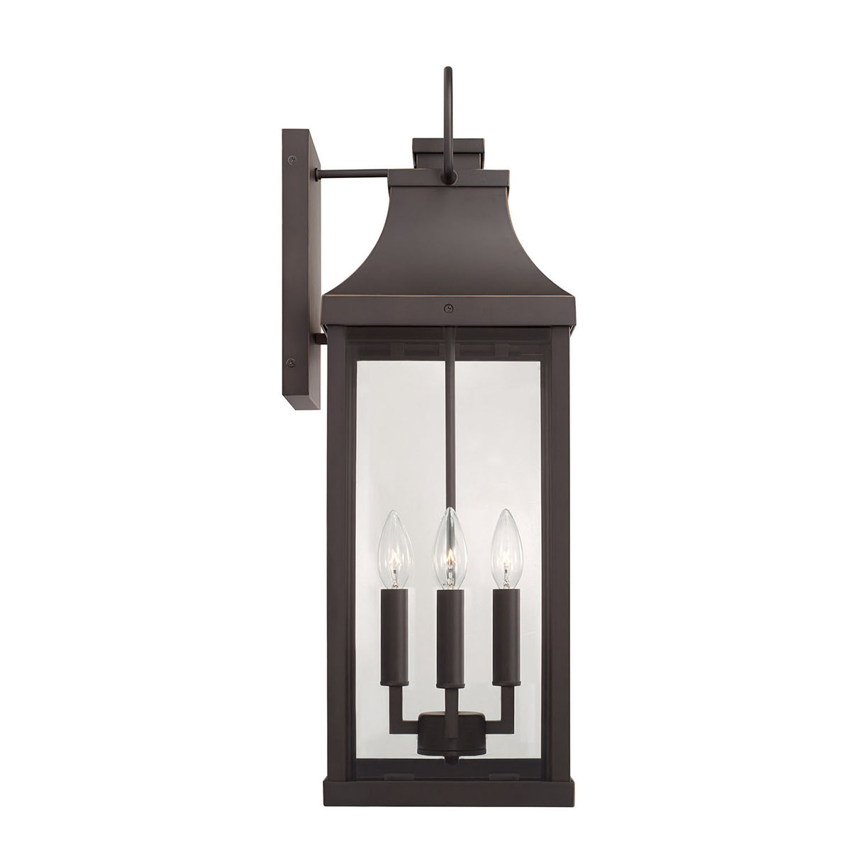 Ainsley Outdoor Wall Light, Extra Large 27" Oiled Bronze