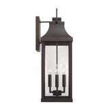 Ainsley Outdoor Wall Light, Extra Large 27" Oiled Bronze