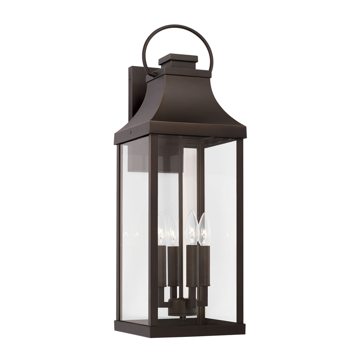 Ainsley Outdoor Wall Light, Extra Large 27" Oiled Bronze