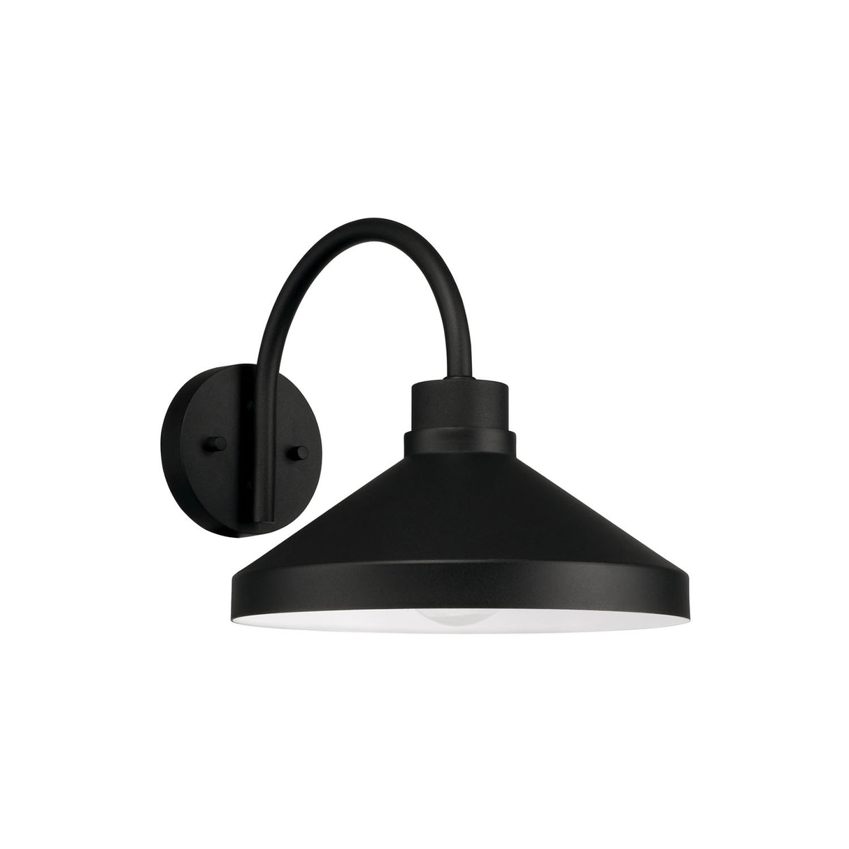 Eton Outdoor Wall Light, Small 11" Black