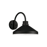 Eton Outdoor Wall Light, Small 11" Black