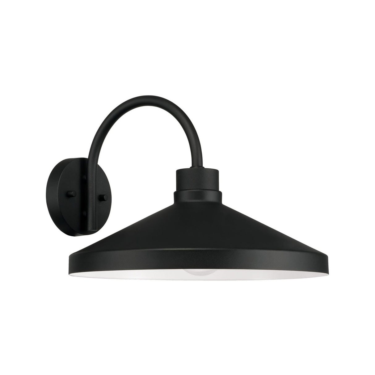 Eton Outdoor Wall Light, Medium 14" Black