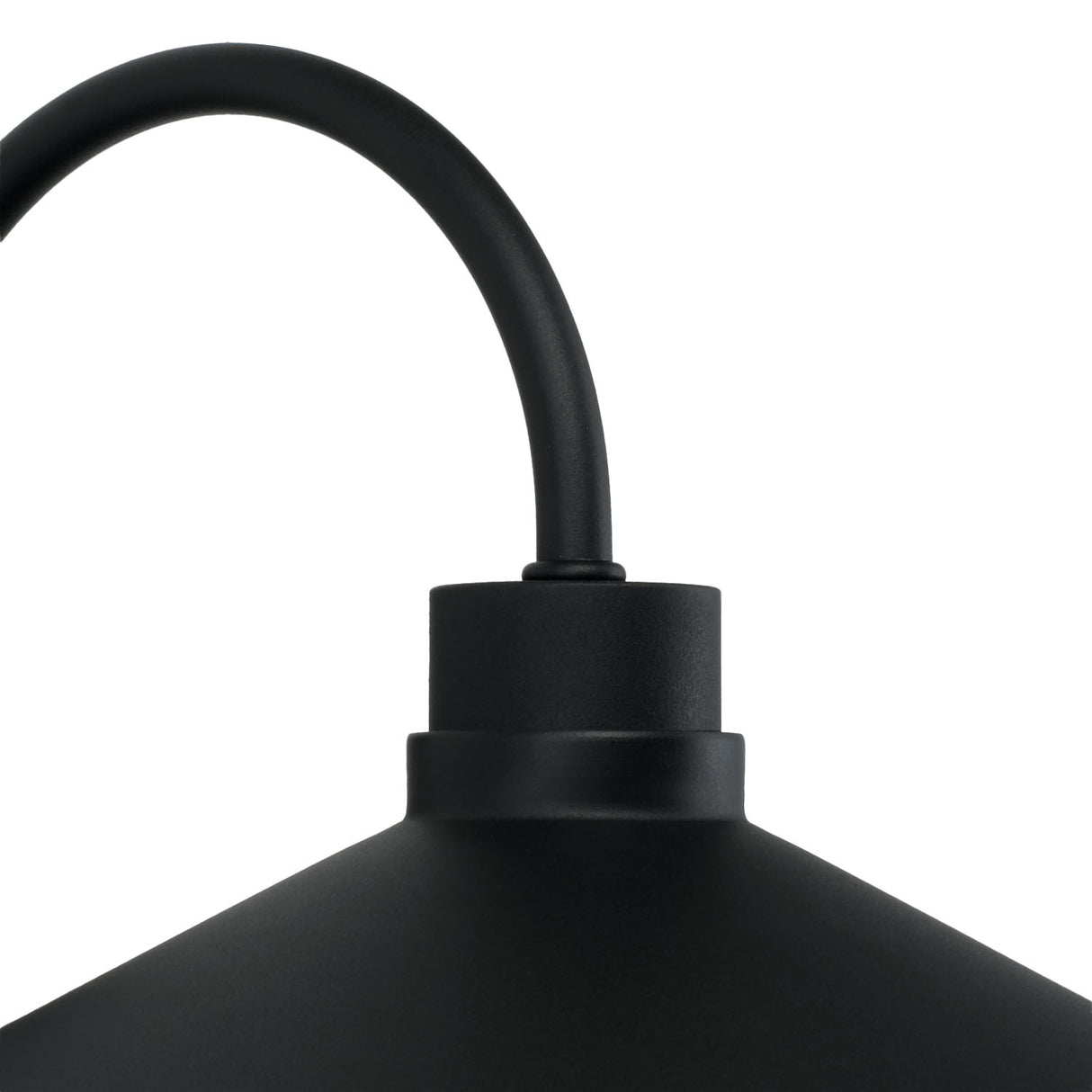 Eton Outdoor Wall Light, Large 17" Black