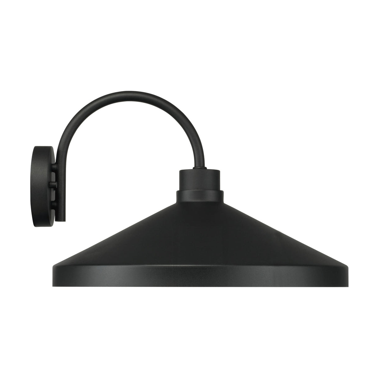 Eton Outdoor Wall Light, Large 17" Black