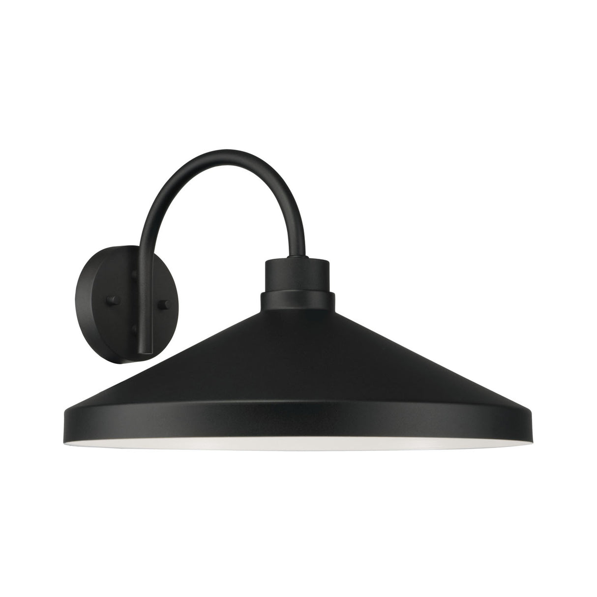 Eton Outdoor Wall Light, Large 17" Black