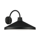 Eton Outdoor Wall Light, Large 17" Black