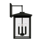 Darby Outdoor Wall Light, Large 23" Black