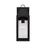 Chester Outdoor Wall Light, Small 17" Black