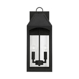 Chester Outdoor Wall Light, Medium 20" Black