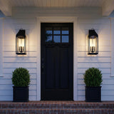 Chester Outdoor Wall Light, Large 23" Black