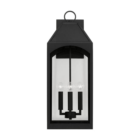 Chester Outdoor Wall Light, Large 23" Black