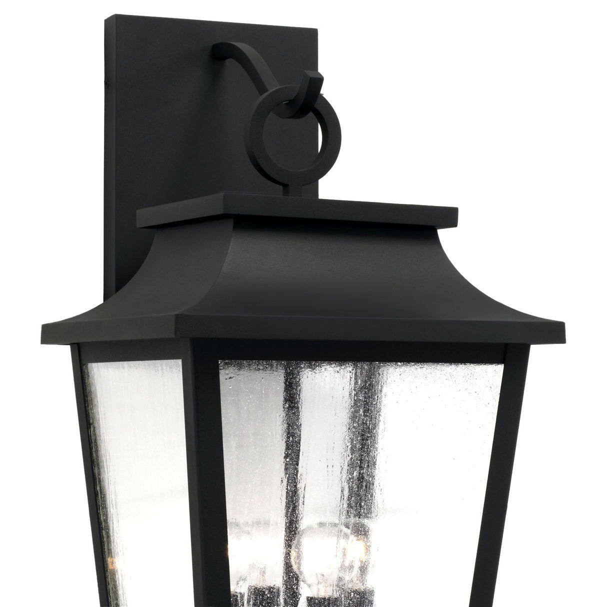 Beckett Outdoor Wall Light, Large 24" Black