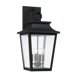Beckett Outdoor Wall Light, Large 24" Black