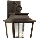 Beckett Outdoor Wall Light, Large 24" Oiled Bronze