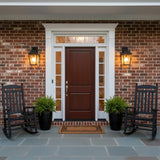 Beckett Outdoor Wall Light, Small 16" Black