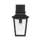 Beckett Outdoor Wall Light, Small 16" Black