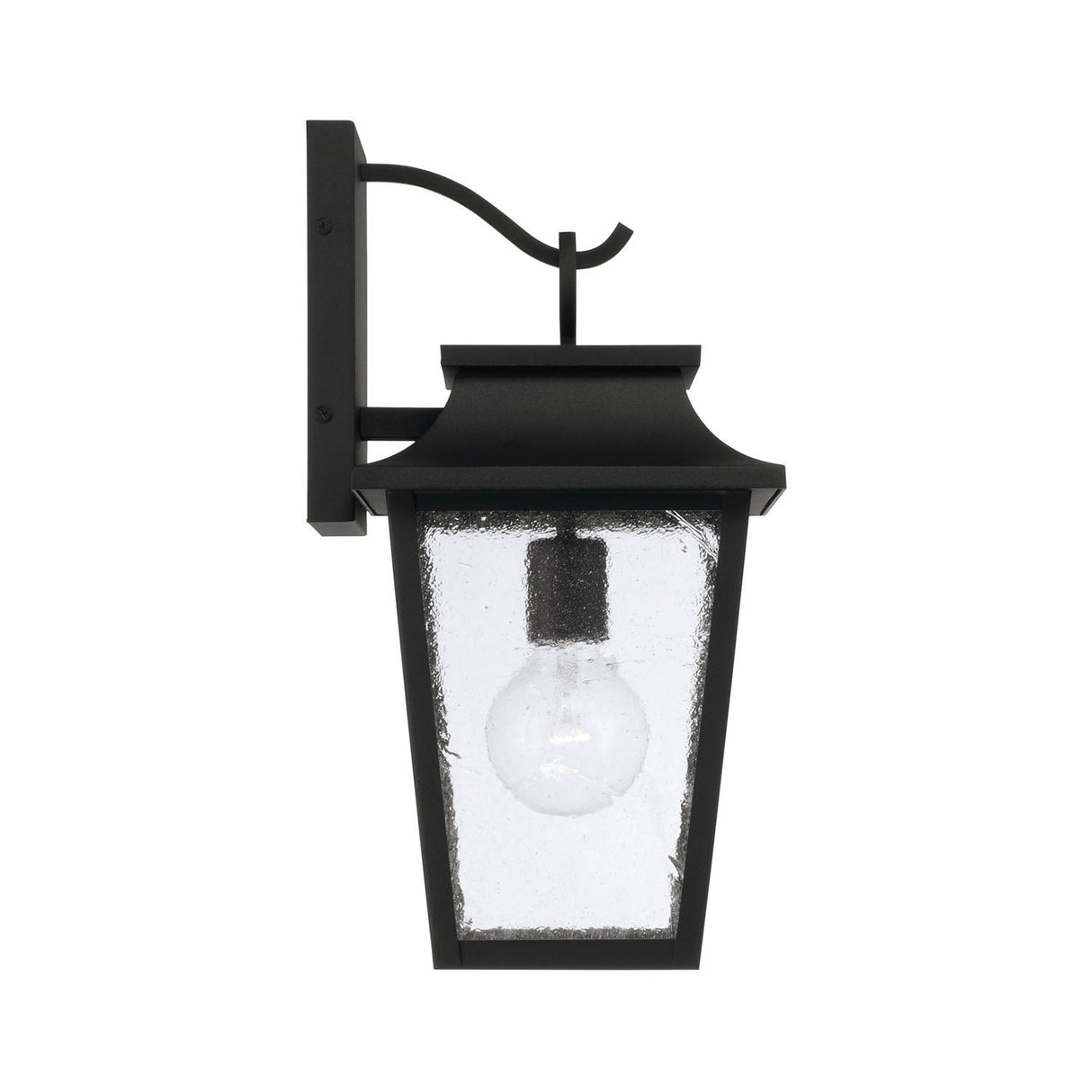 Beckett Outdoor Wall Light, Small 16" Black