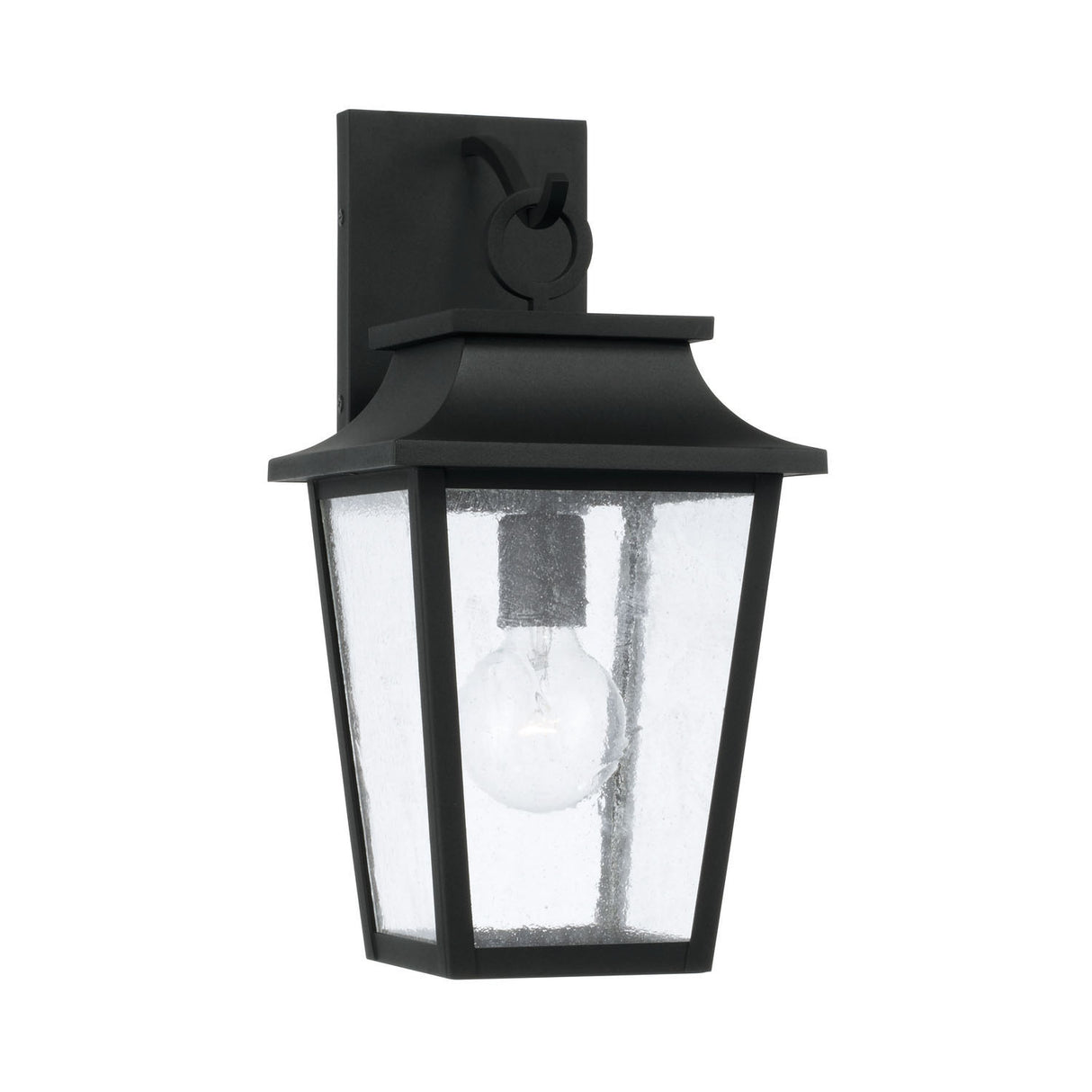 Beckett Outdoor Wall Light, Small 16" Black