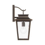 Beckett Outdoor Wall Light, Small 16" Oiled Bronze