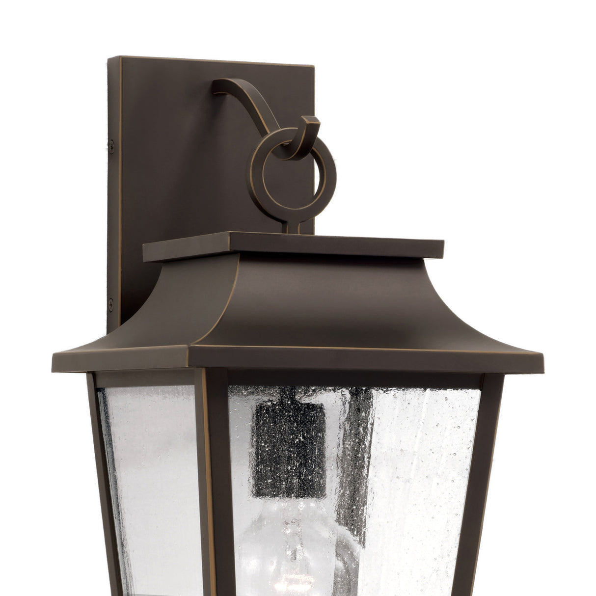Beckett Outdoor Wall Light, Small 16" Oiled Bronze