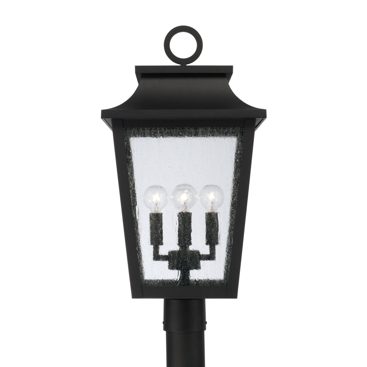Beckett Outdoor Post Light, Black