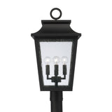 Beckett Outdoor Post Light, Black