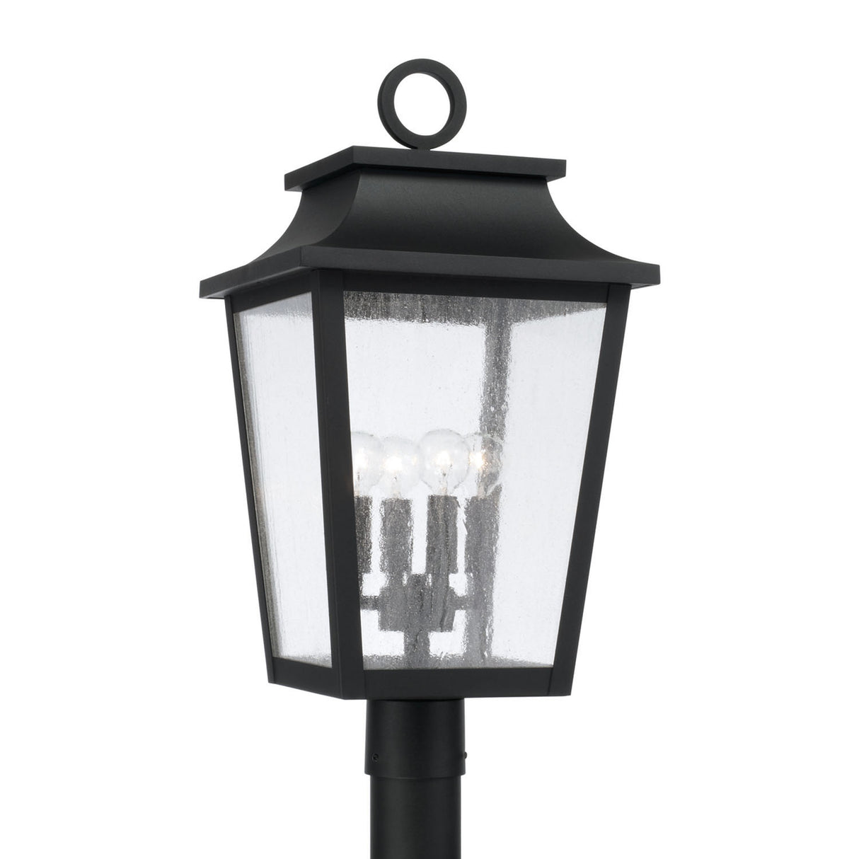 Beckett Outdoor Post Light, Black