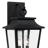 Beckett Outdoor Wall Light, Medium 20" Black