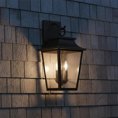 Beckett Outdoor Wall Light, Medium 20" Oiled Bronze