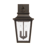Beckett Outdoor Wall Light, Medium 20" Oiled Bronze