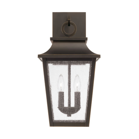 Beckett Outdoor Wall Light, Medium 20" Oiled Bronze