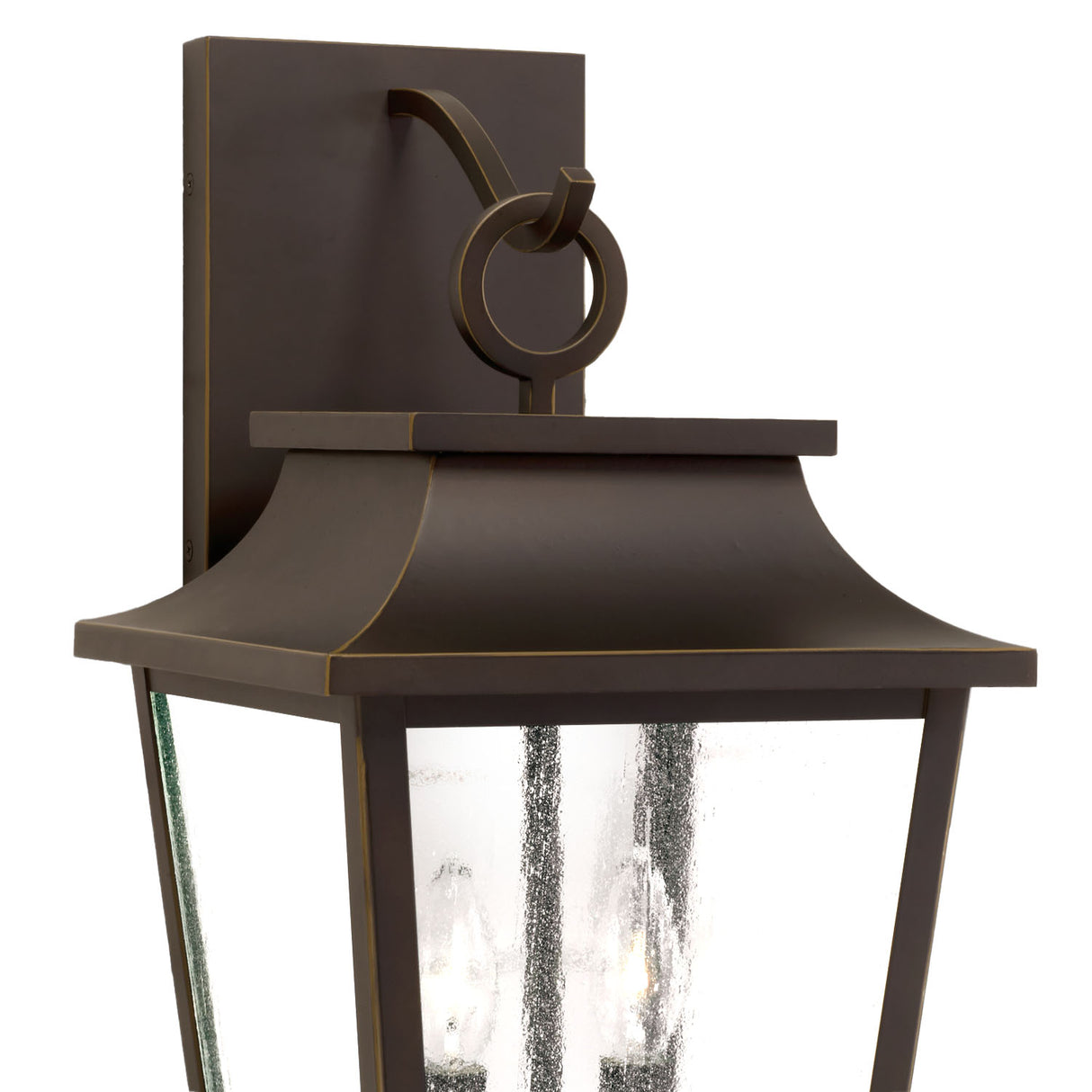 Beckett Outdoor Wall Light, Medium 20" Oiled Bronze