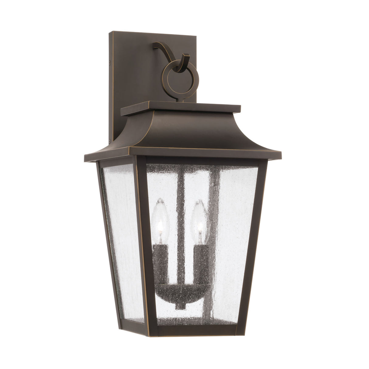 Beckett Outdoor Wall Light, Medium 20" Oiled Bronze