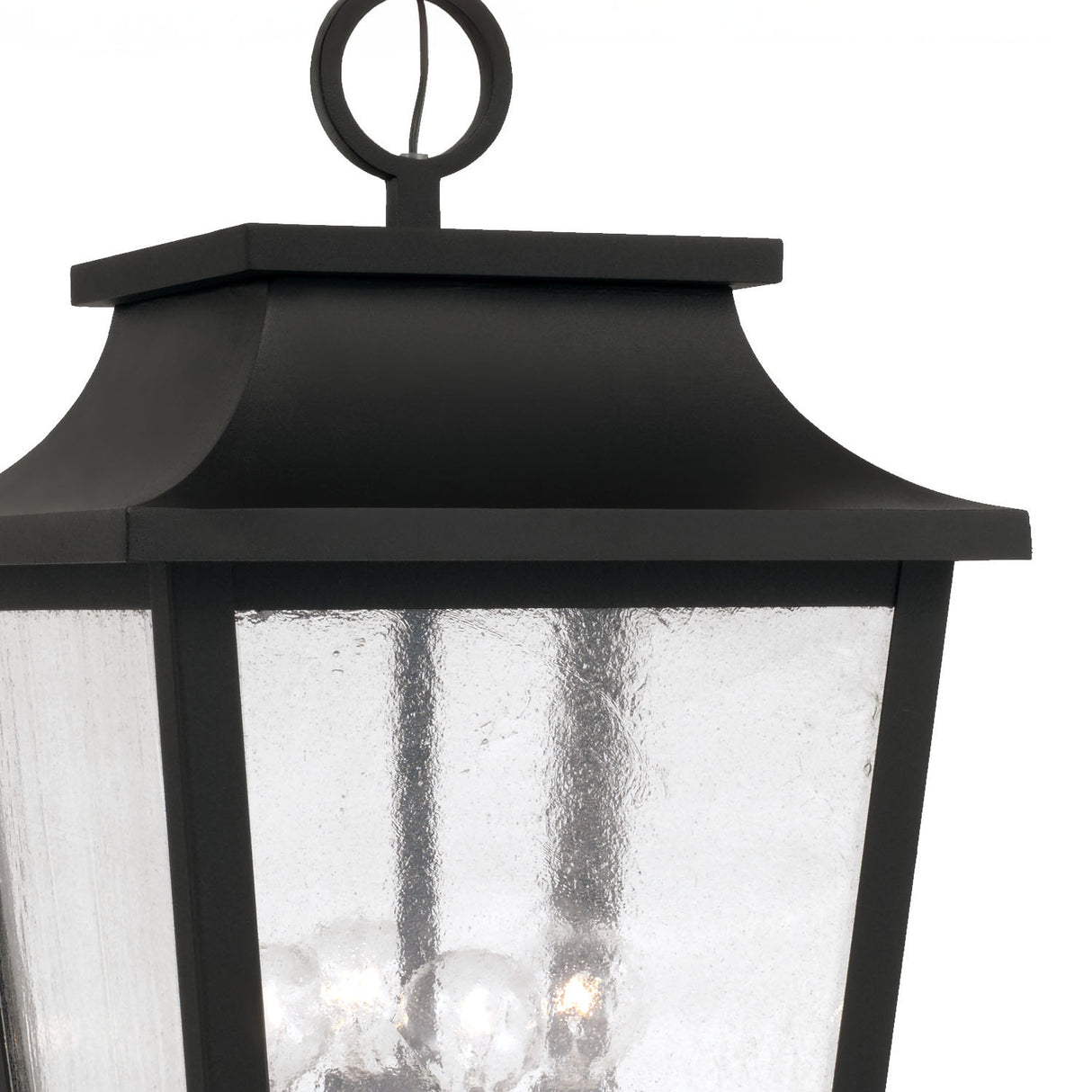 Beckett Outdoor Hanging Light, Black