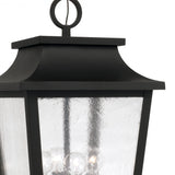 Beckett Outdoor Hanging Light, Black
