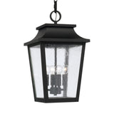 Beckett Outdoor Hanging Light, Black