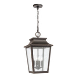 Beckett Outdoor Hanging Light, Oiled Bronze