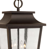 Beckett Outdoor Hanging Light, Oiled Bronze