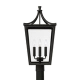 Ellery Outdoor Post Light, Black