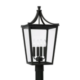 Ellery Outdoor Post Light, Black