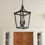 Ellery Outdoor Hanging Light, Black