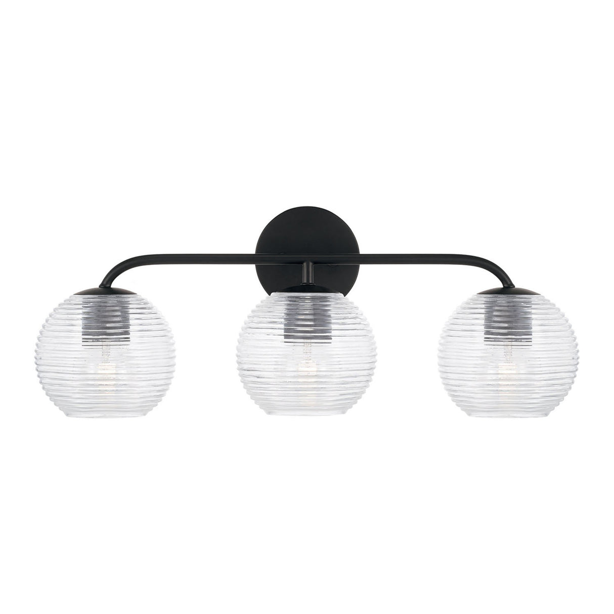 Ori 3 Light Vanity, Matte Black