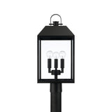 Porter Outdoor Post Light, Black