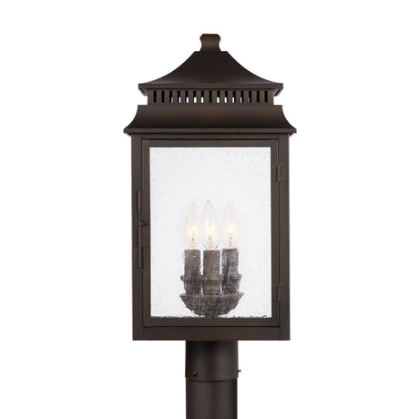 Hanover Outdoor Post Light, Oiled Bronze