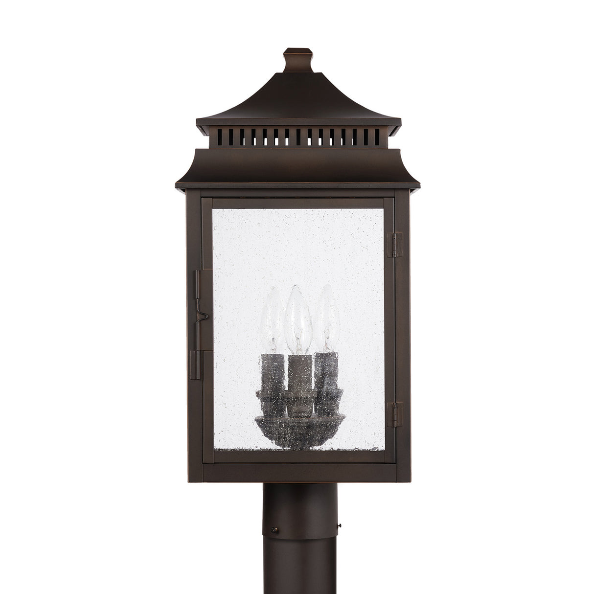Hanover Outdoor Post Light, Oiled Bronze