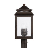 Hanover Outdoor Post Light, Oiled Bronze