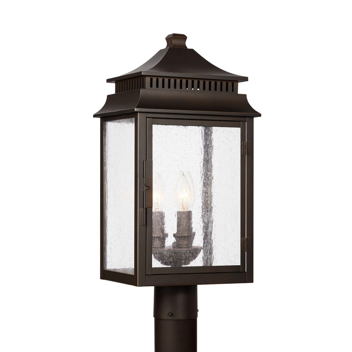 Hanover Outdoor Post Light, Oiled Bronze