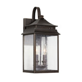 Hanover Outdoor Wall Light, Medium 18" Oiled Bronze