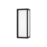 Ellis LED Outdoor Wall Light, Small 15" Black